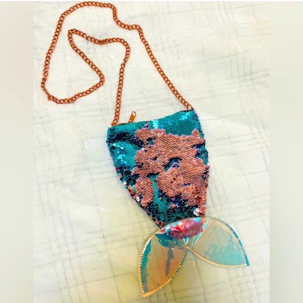Mermaid tail crossbody